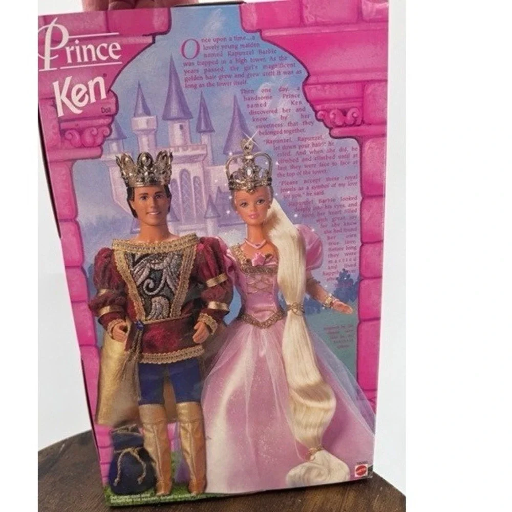Vintage NEW Mattel 1997 Prince Ken Doll Rapunzel Barbie Collection
